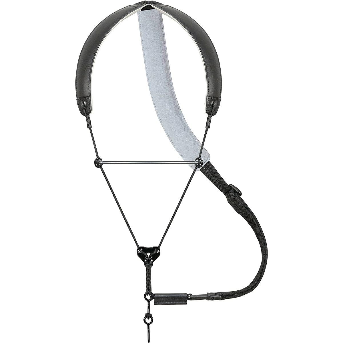 Breathtaking Strap LithePremiumII for Bassoon Black Normal Hook (L)