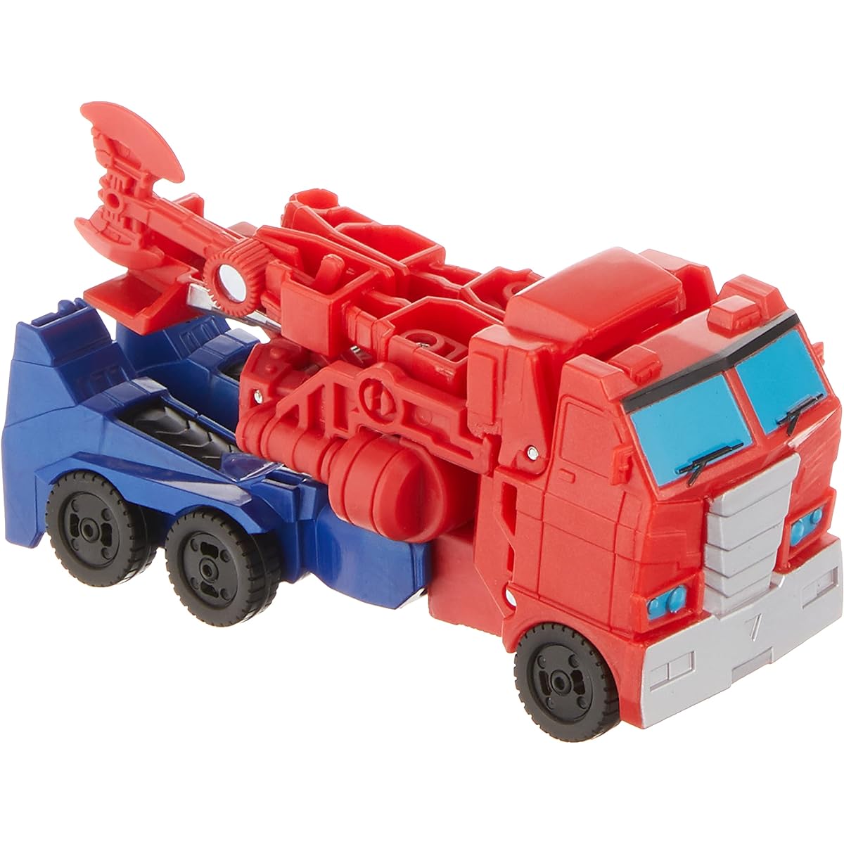 Transformers Bumblebee Cyberverse Adventure Dinobots Unite One Step Changer Optimus Prime 4.25 inch Action Figure Ages 6 and up