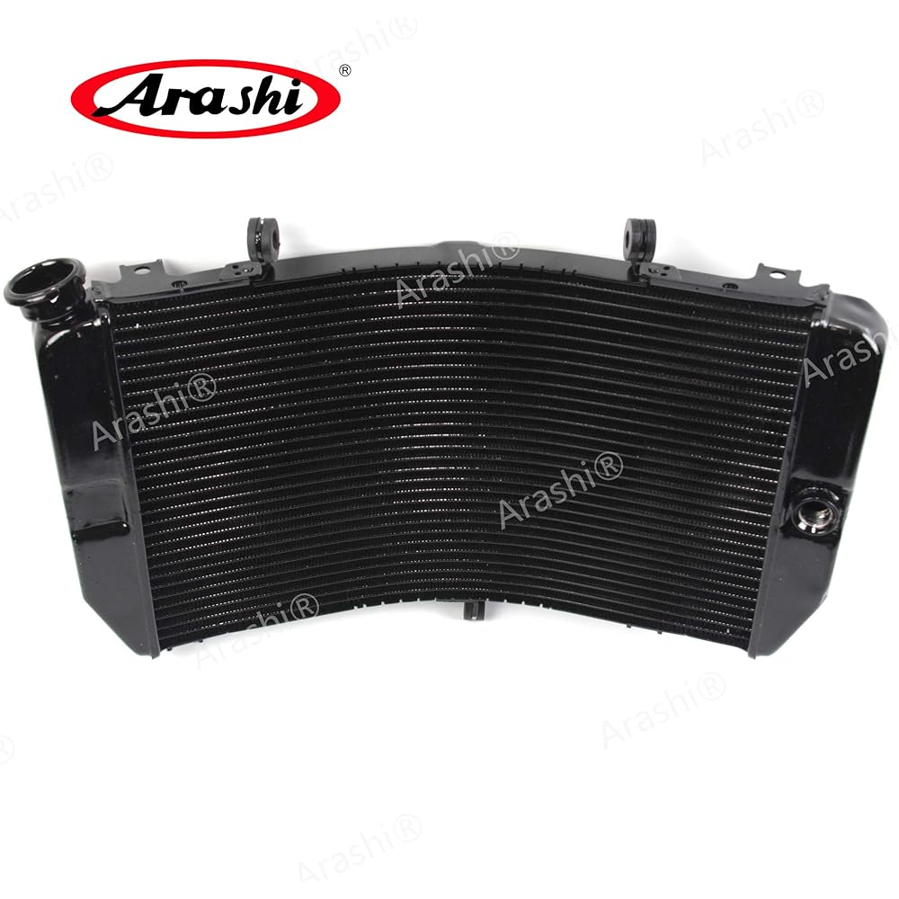 Arashi Radiator Cooling Cooler Compatible Suzuki GSXR600 GSXR600 GSXR 600 2001-2003 / GSX-R750 GSXR750 GSXR 750 2001-2002 Motorcycle Replacement Accessories Black