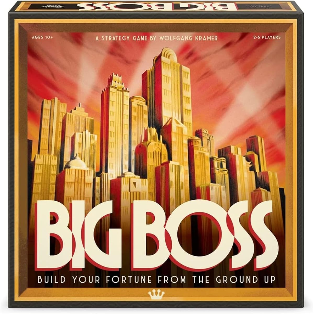 Funko Big Boss Strategy Board Game for 2-6 players, ages 10 and up