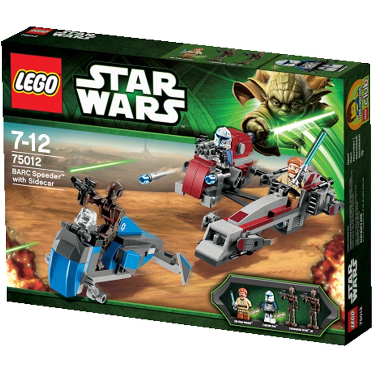 Lego Starwars 75012 BARC Speeder with Sidecar Lego Starwars