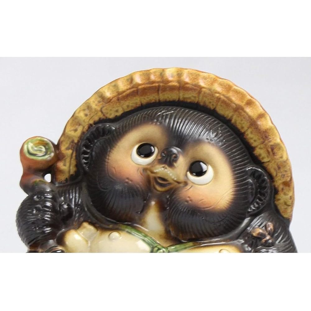 CtoC JAPAN Select Shigaraki Ware Raccoon Ornament L67-6 Pottery Width 34cm x Depth 27cm x Height 51cm Lucky Tanuki No. 16 Stylish Pottery 4941273295068