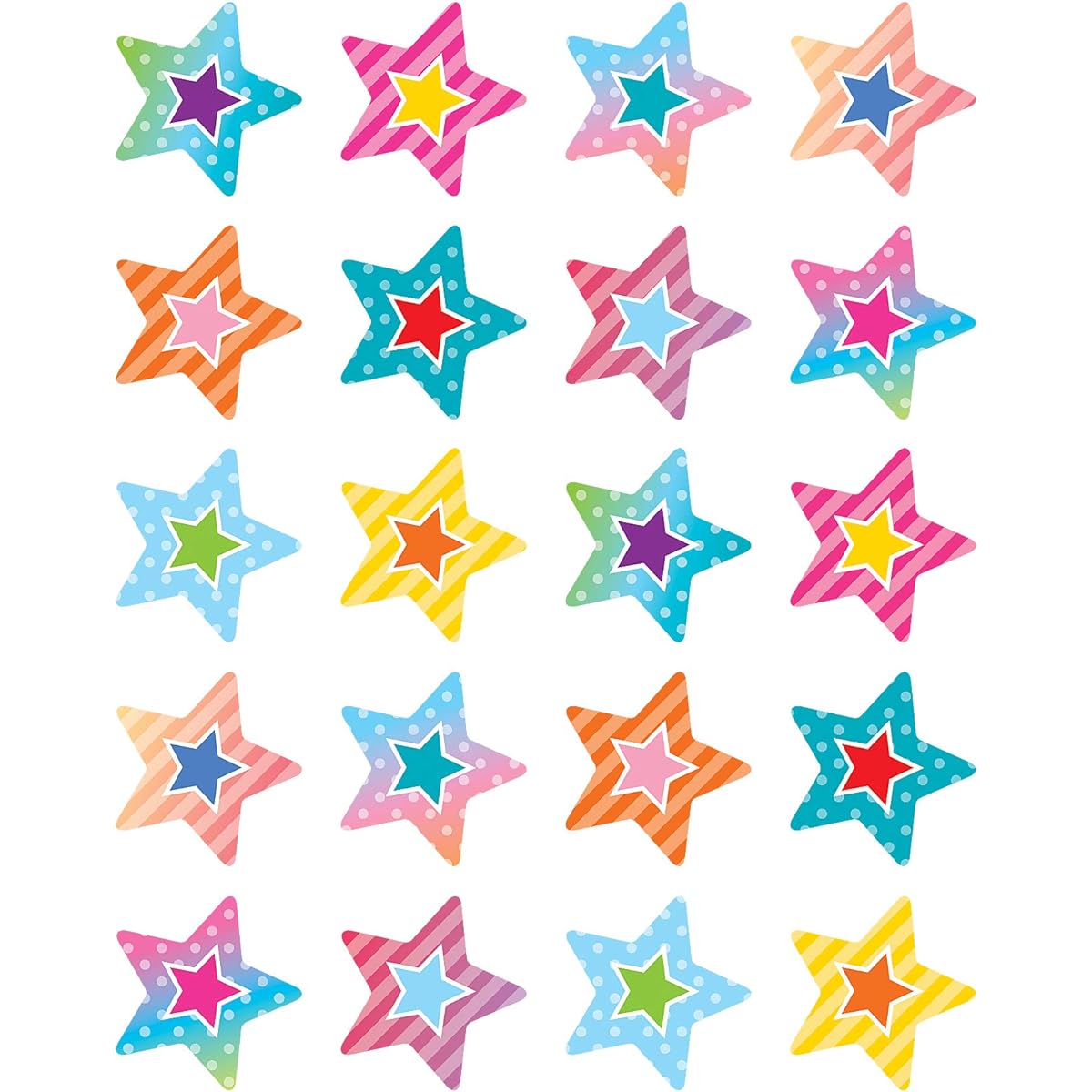 Colorful Vibe Star Sticker