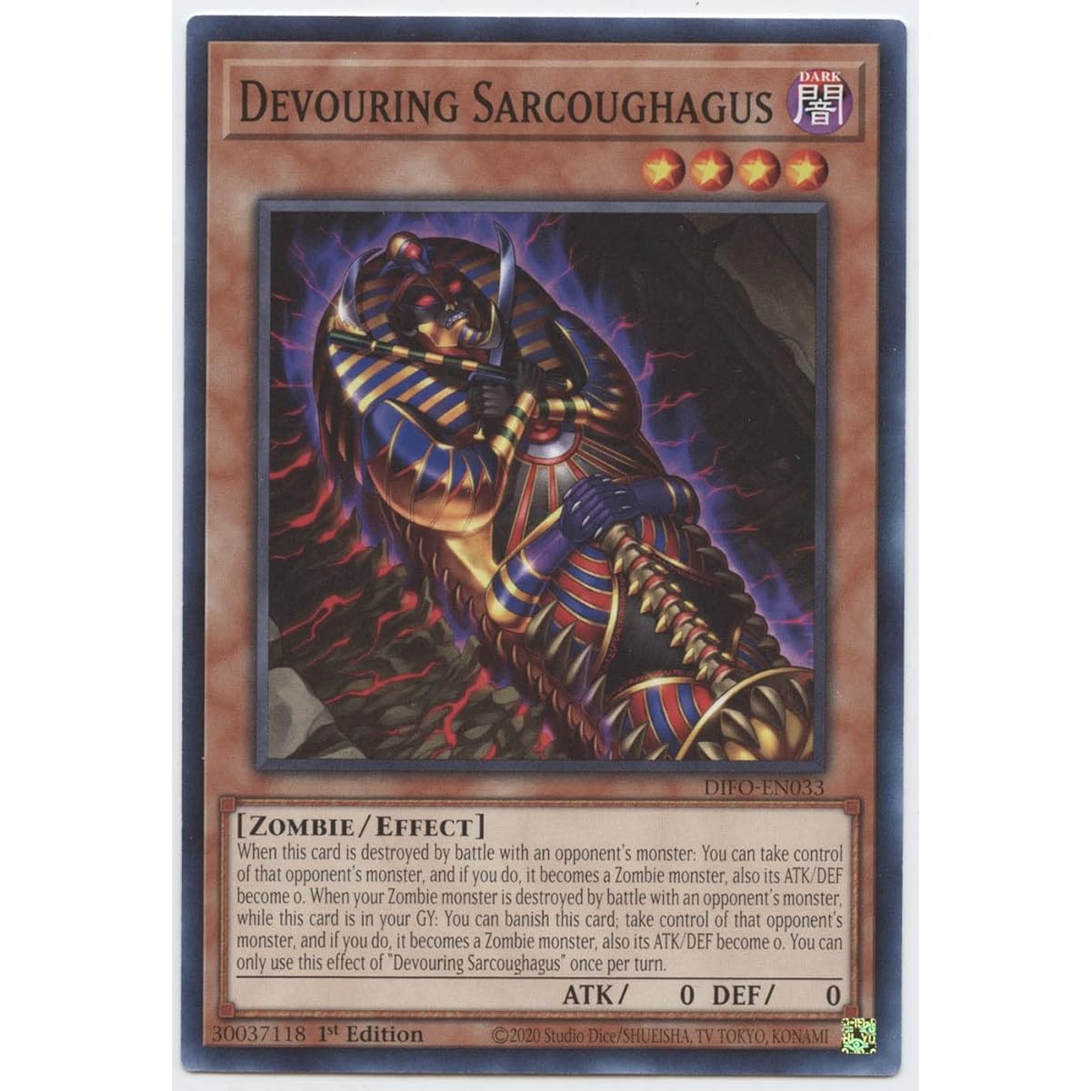 Appetizing Sarcogas - DIFO-EN033 - Common - First Edition