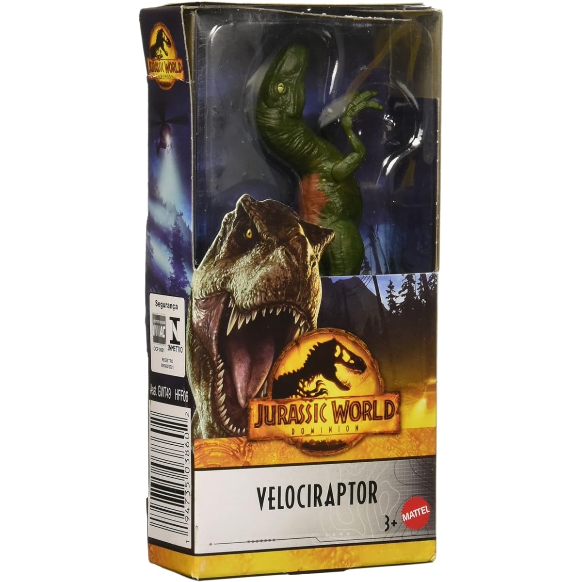 Velociraptor Jurassic World 6 inch Dinosaur Figure