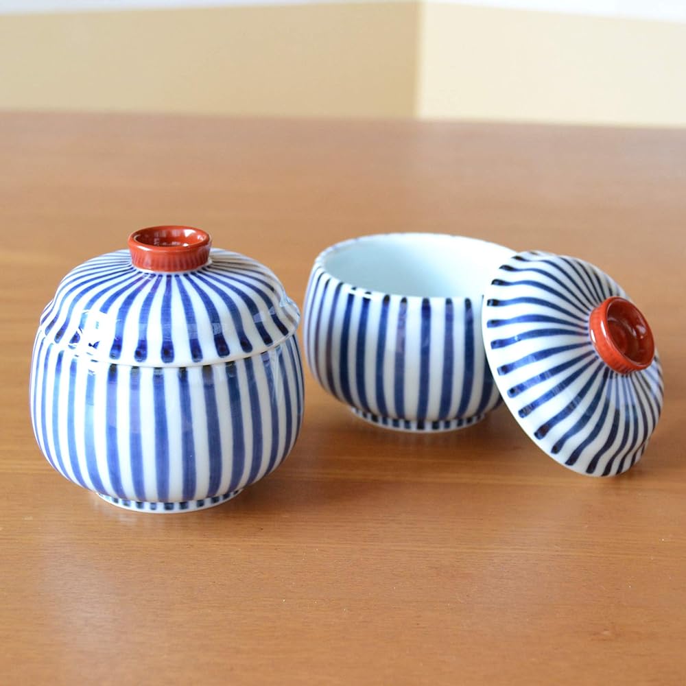 Chawanmushi bowl Chawanmushi bowl set of 2 Tableware Arita ware Shumaki Jugusa