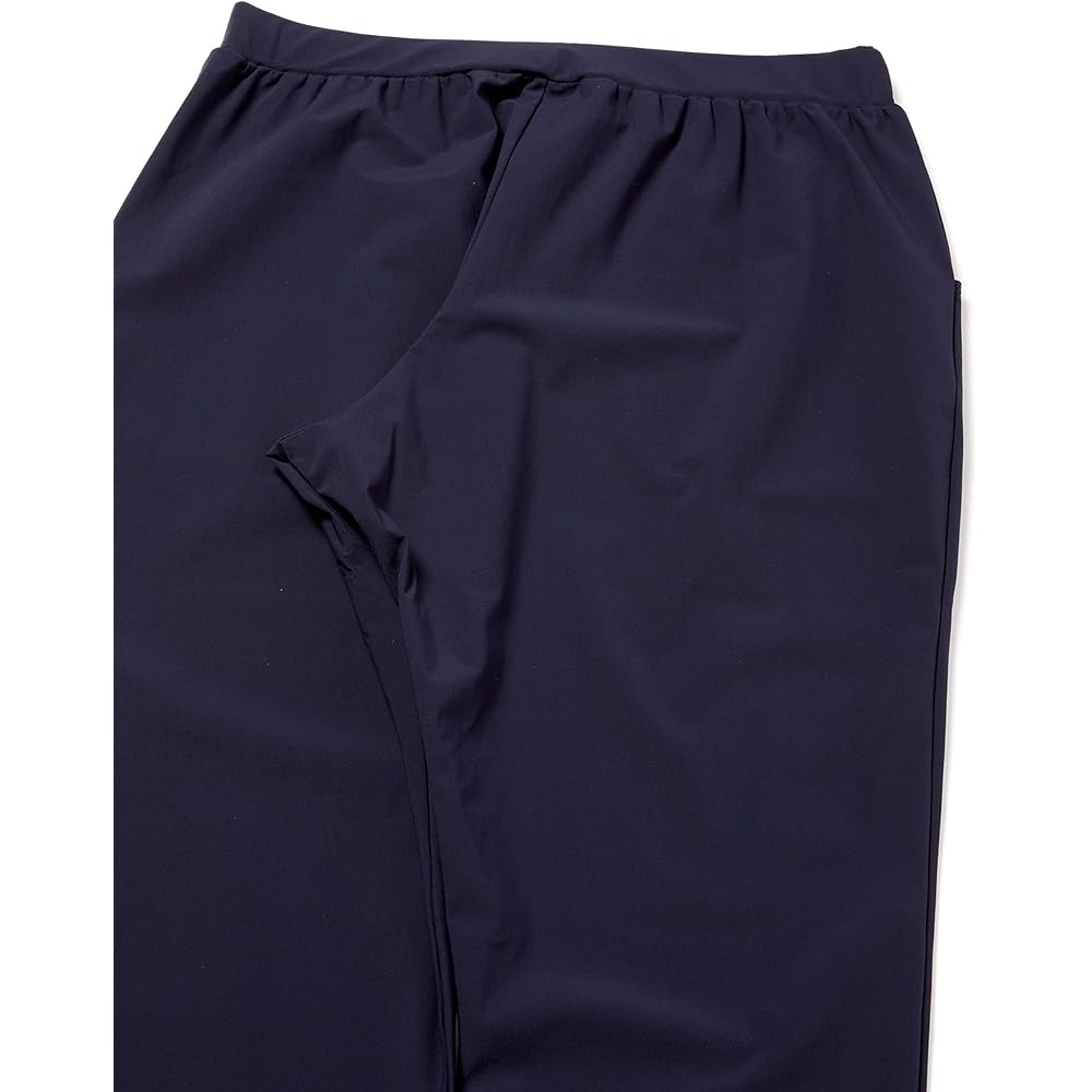 [CEDA Blue X/Wacoal] Outer Bottom Yoga Wear Long Pants (3/4 Length) UV Protection Rate Over 90% Stretch DGY517 Women's