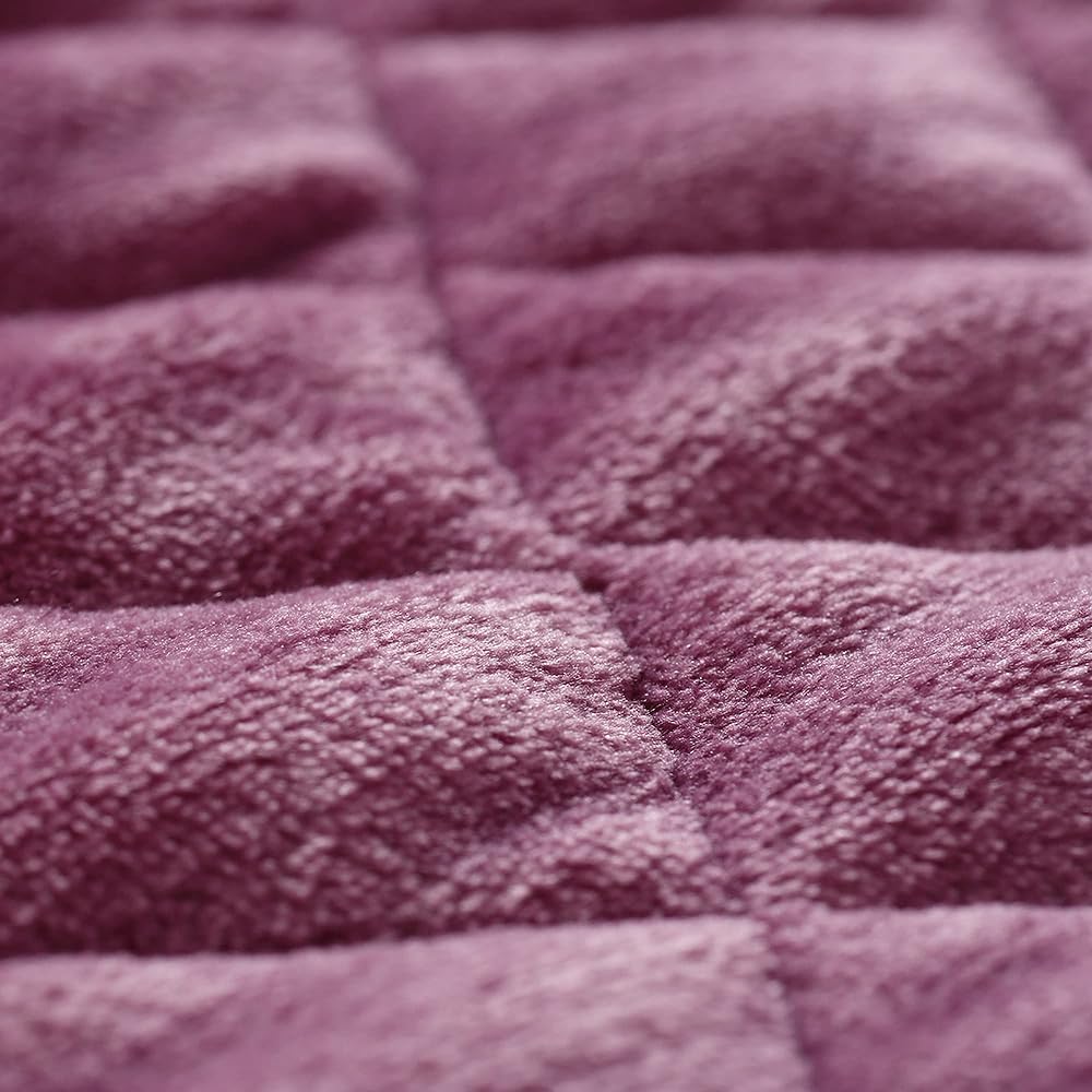 nishikawa [Nishikawa] Fur Touch Bed Pad Single Brushed Glossy Warm Soft Futon Mattress Red 206279531