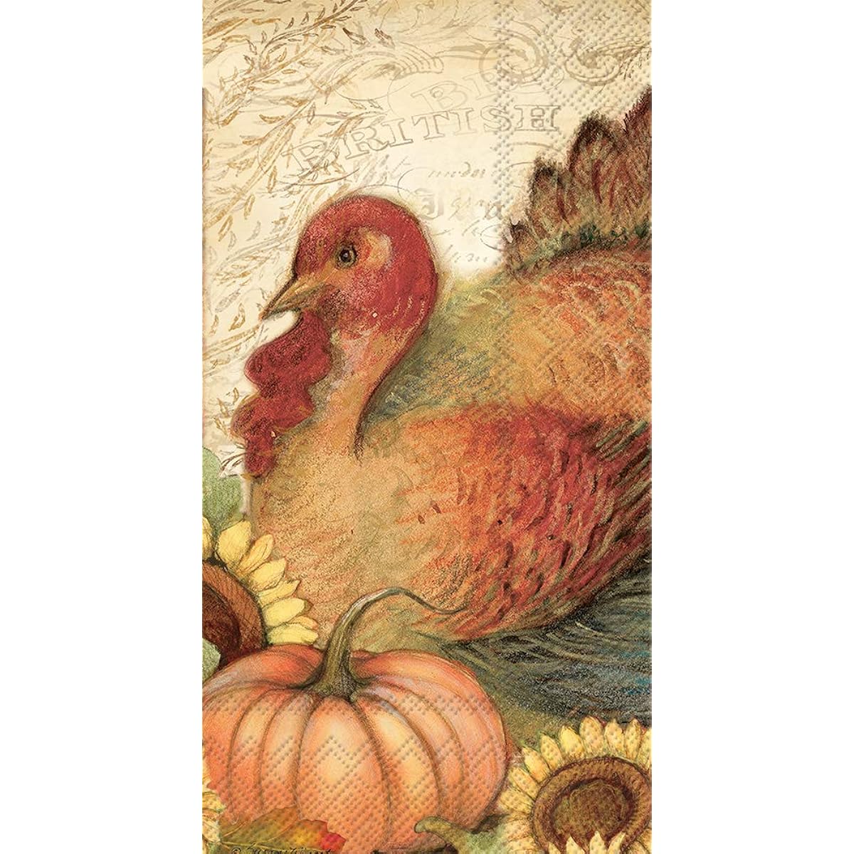 Boston International Guest Towels Buffet Paper Napkins 8.5 x 4.5-Inches BF831900