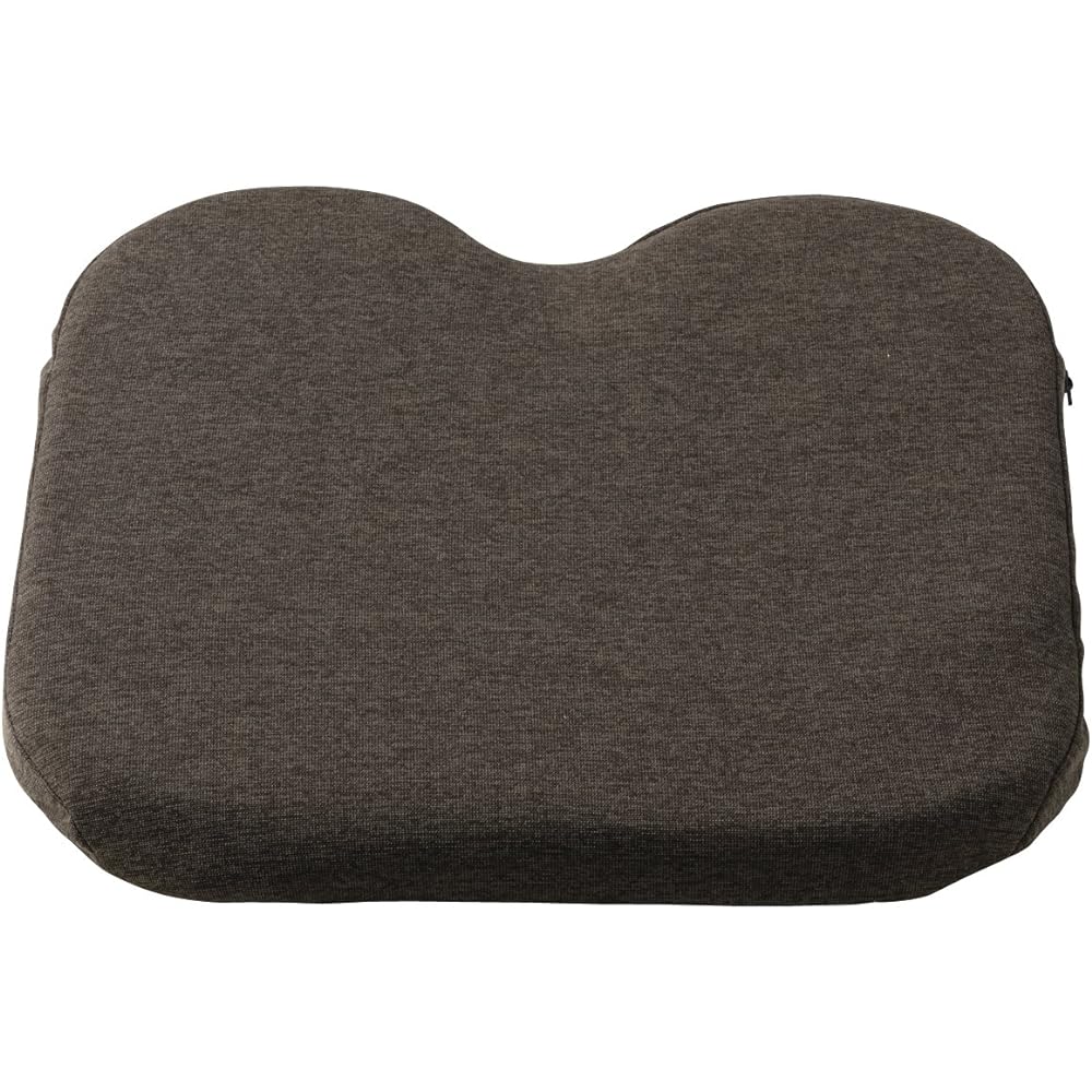 EXGEL Owl Comfy OWF10-BR Cushion Made in Japan Lower Back Pain Prevention Cushion Urethane Chair Cushion