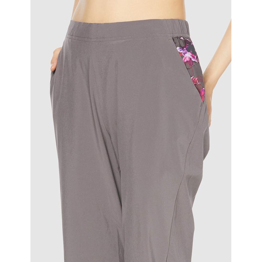 [DESCENTE] Women's Windbreaker Pants Flower Graphic Long Pants