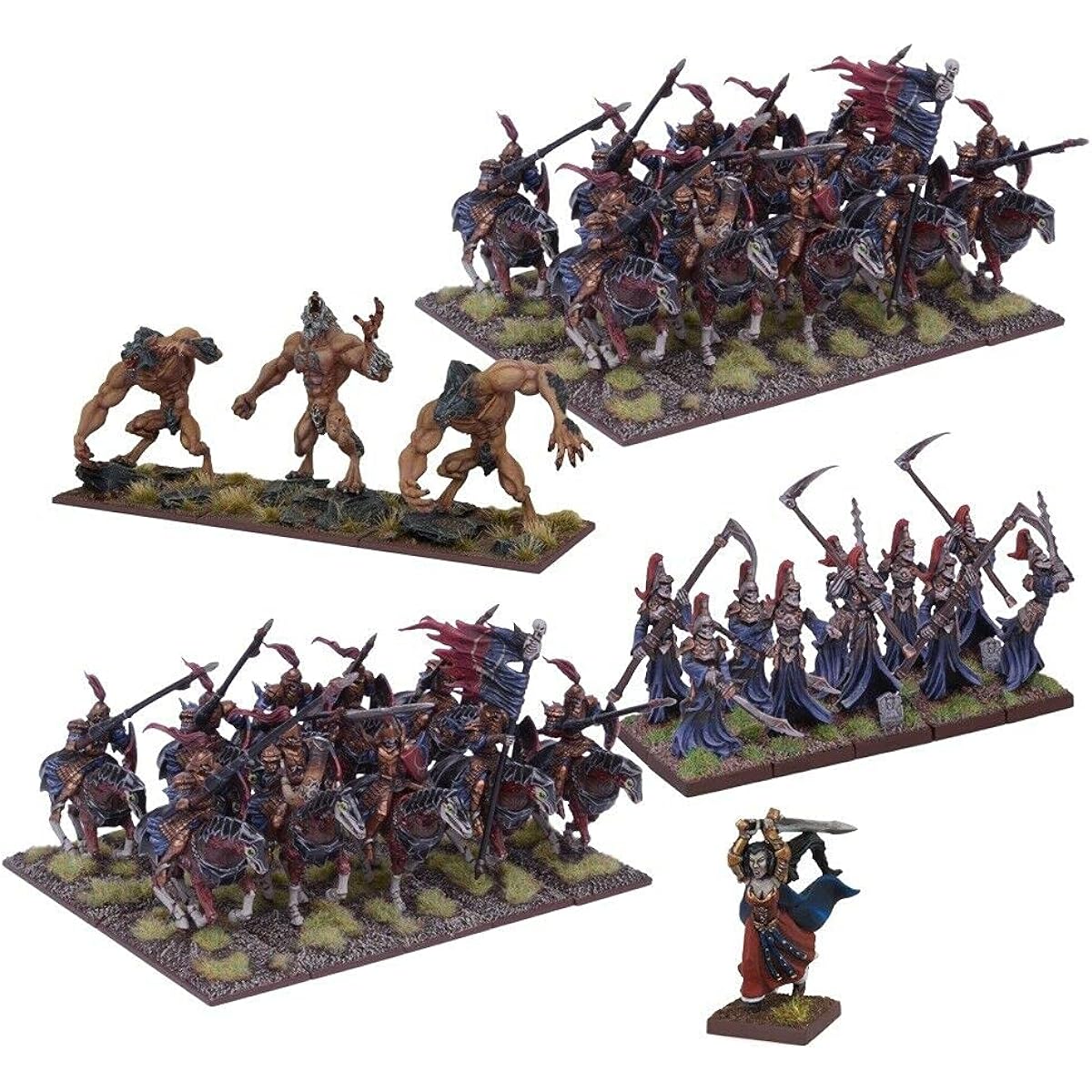 Mantic Games MGKWU112 Undead Army Miniature Game, Multi-Colour