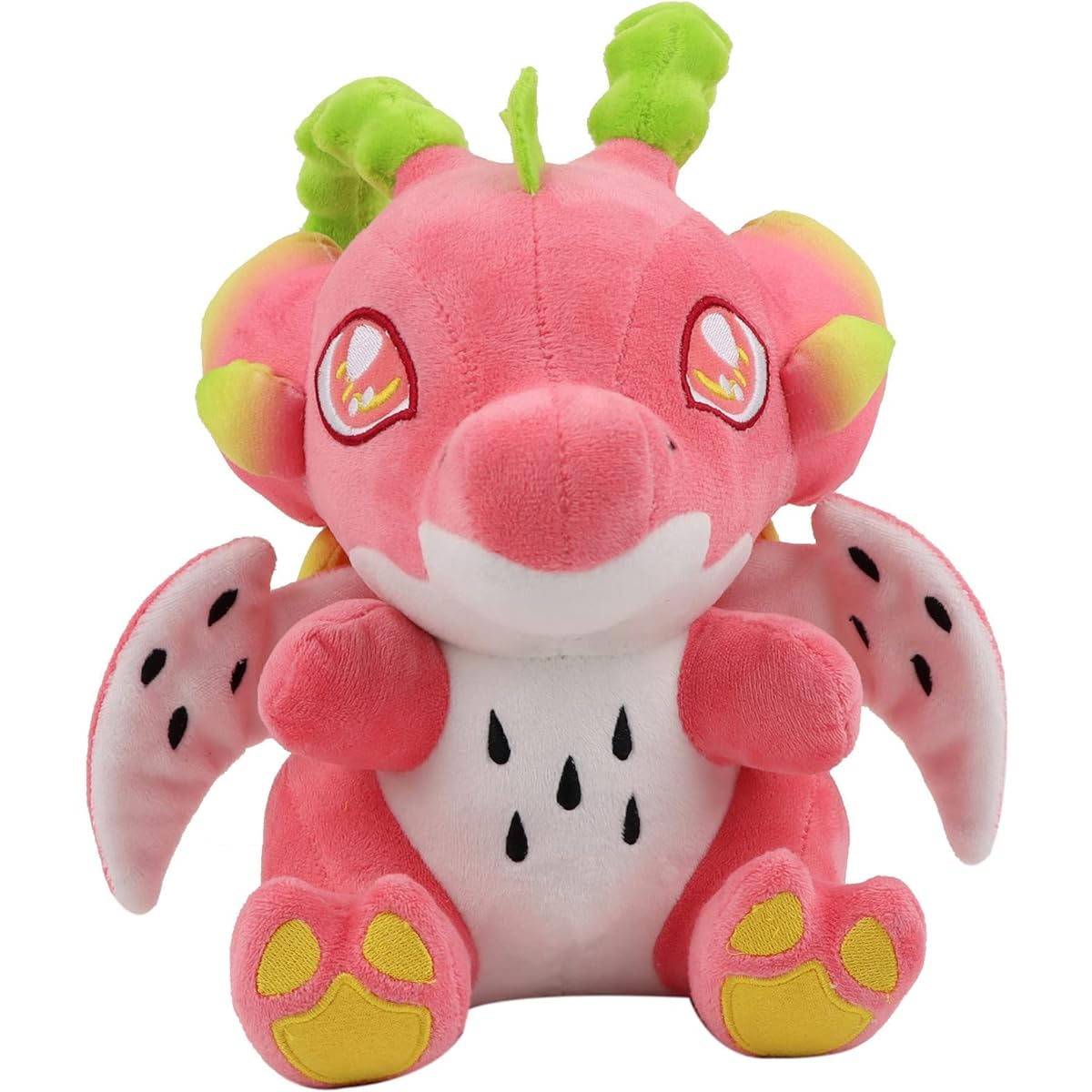 Kahopy Dragon Fruit Stuffed Animal Plush Toy Cute Stuffed Animal with Adorable Wings Huggable Pillow Gift for Girls Kids Birthday