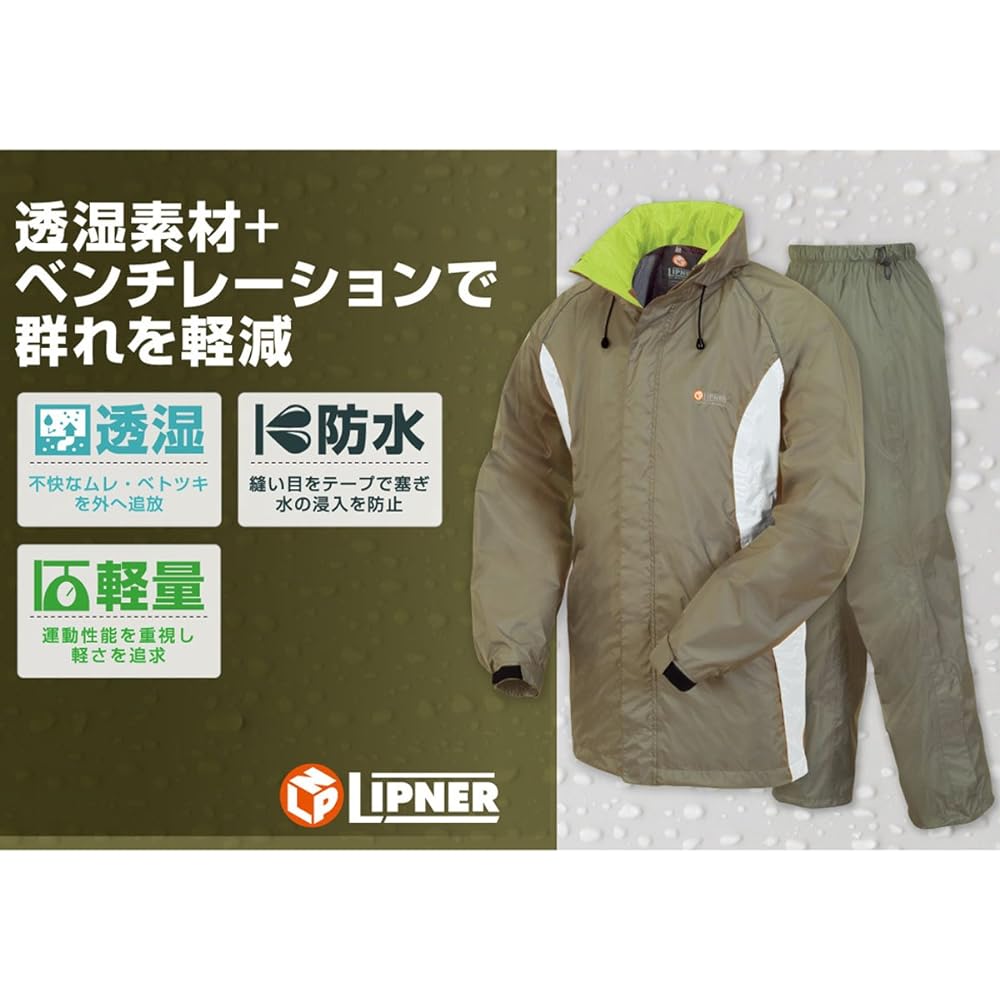 LIPNER Rain Suit Boulder