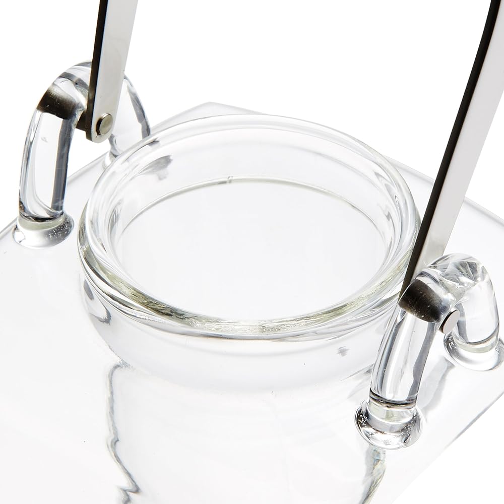 Hirota Glass Long Angle Chirori Silver Soft 450ml 156-SLF
