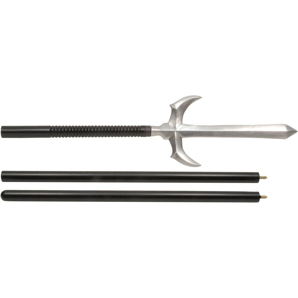 ◆Top quality◆Japanese sword/Iaito◆Used by Sanada Yukimura, third generation Muramasa forged large chidori-jumonji spear, black stone grain specification (made to order)