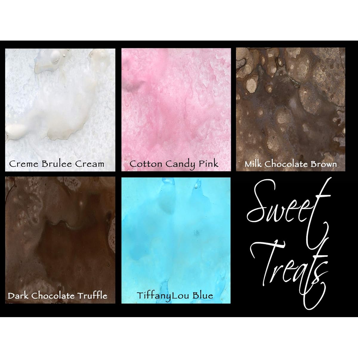 Lindy's Stamp Gang Starburst Spray Set 2oz Bottles 5/Pkg-Sweet Treats (Parallel Import)