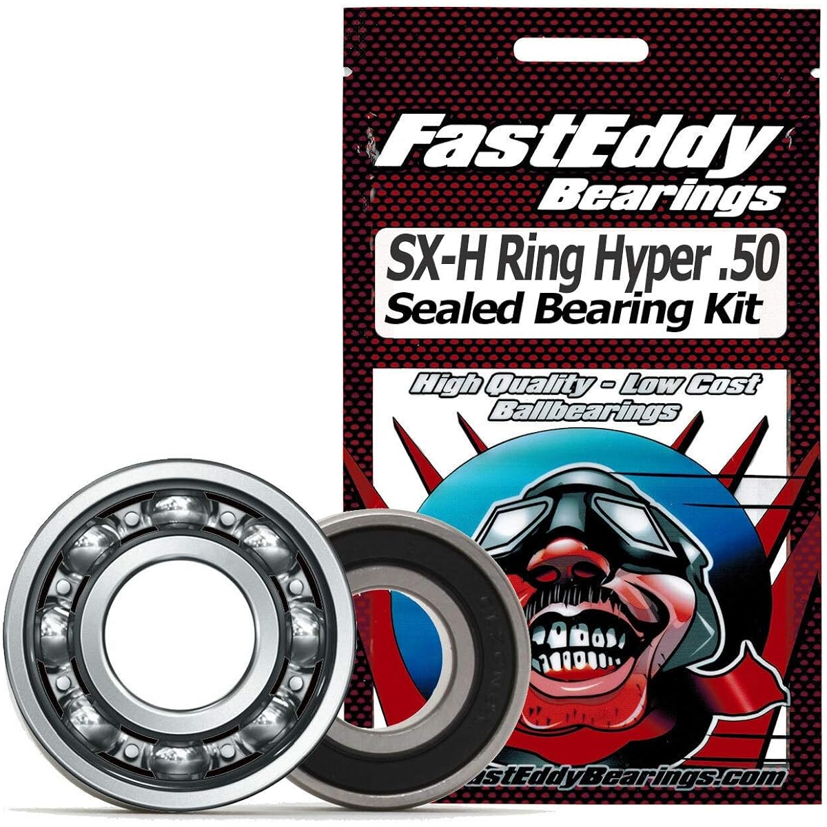 FastEddy Bearing OS SX-H Ring Hyper .50 Sealed Bearing Kit
