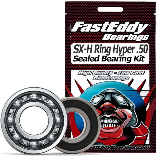 FastEddy Bearing OS SX-H Ring Hyper .50 Sealed Bearing Kit