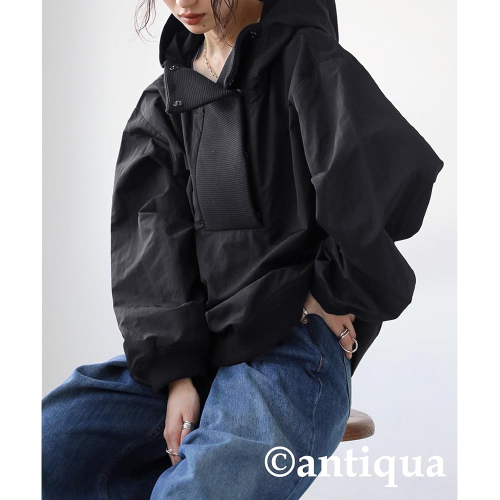 [antiqua] [Antica] Big Rib Parka Women's Long Sleeve PY-00725