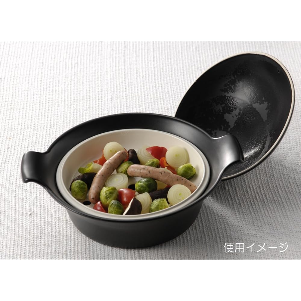 Banko ware Santoku clay pot set No. 9 black