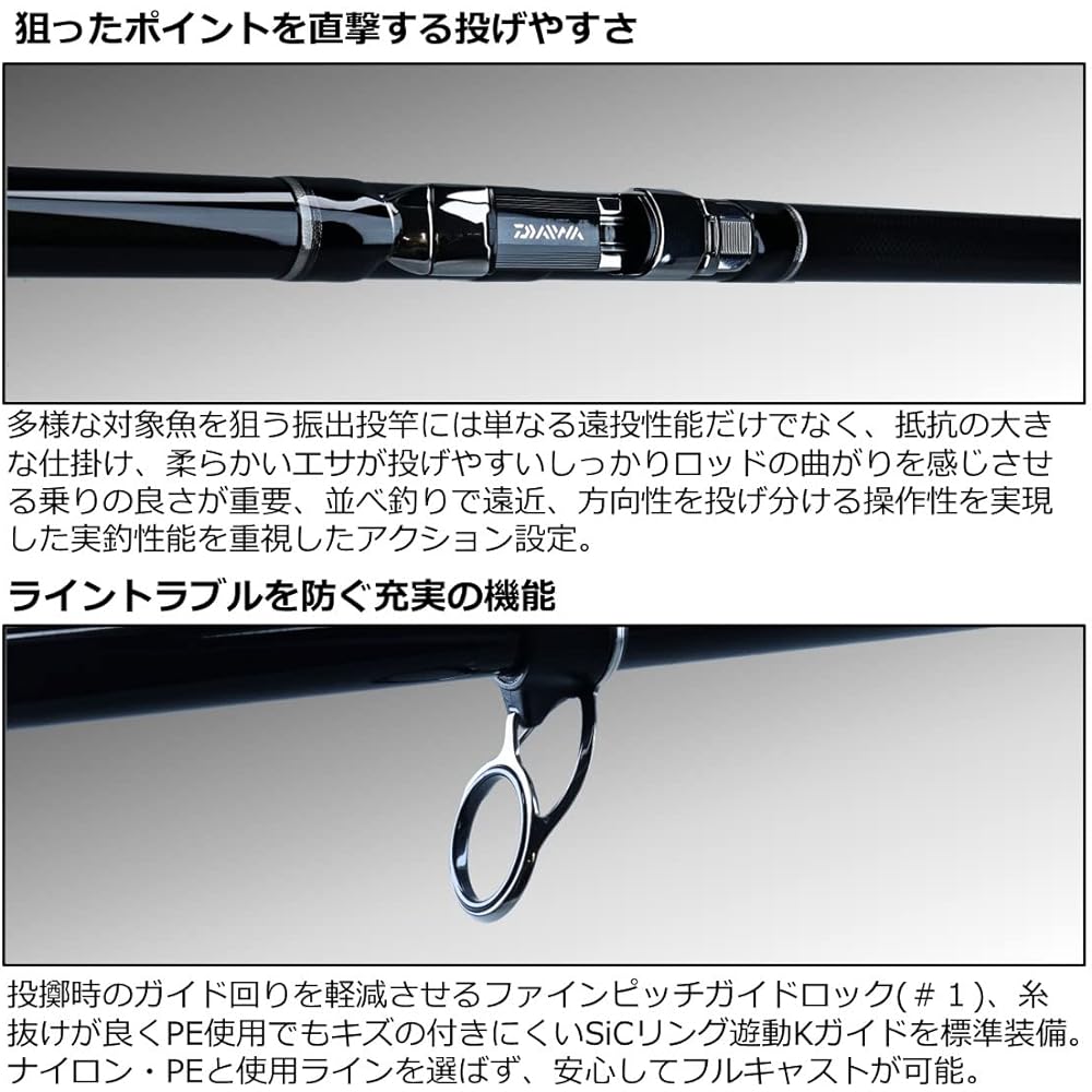 DAIWA Throwing Rod LONGBEAM T No. 23-33 Various (2023 Model)