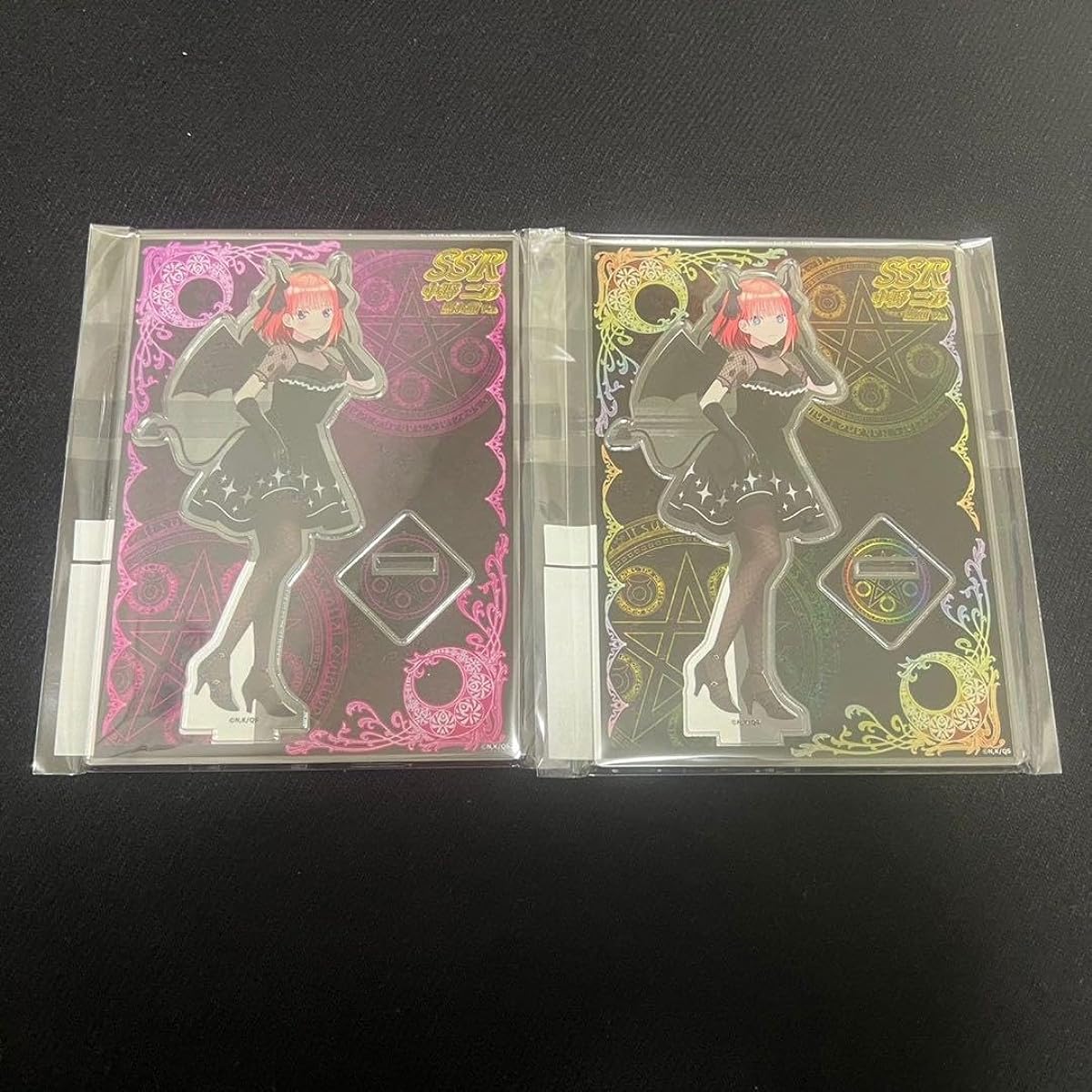 The Quintessential Quintuplets Karaoke no Tetsujin Collaboration Acrylic Stand Nakano Nino Set of 2
