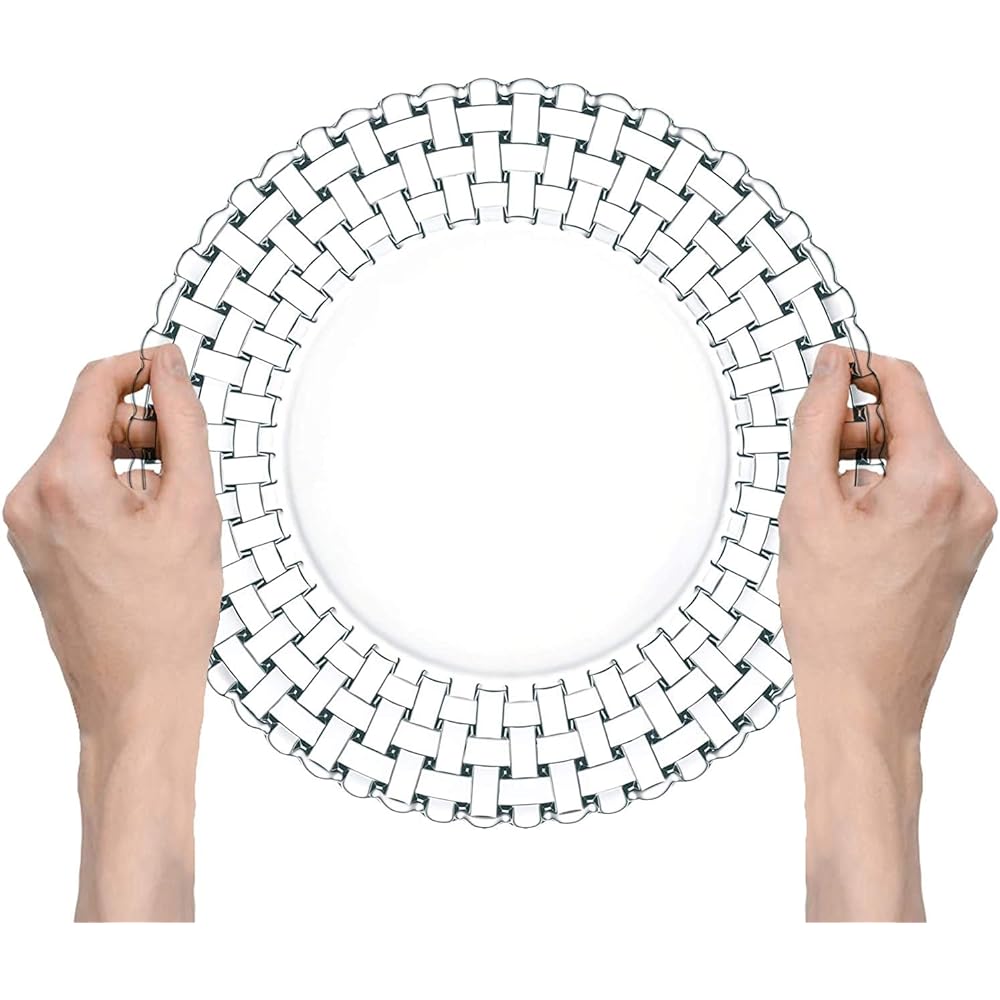 Nachtmann Large Plate Clear 32cm Bossa Nova Large Plate 93511 2 pieces