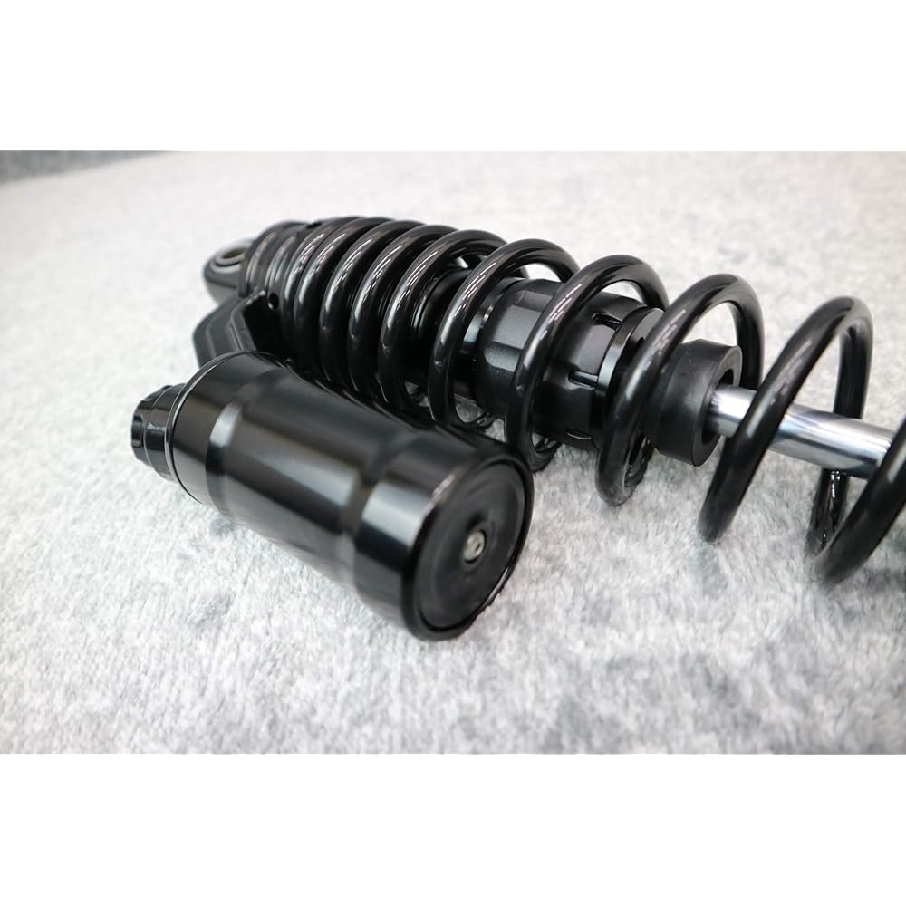 General-purpose Olympus 360mm U-shaped black left and right set/for current cars, old cars, scooters, etc.! ! suspension rear suspension
