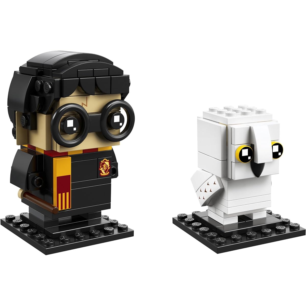 LEGO BrickHeadz 180 Piece Harry Potter & Hedwig Building Kit, Multicolor