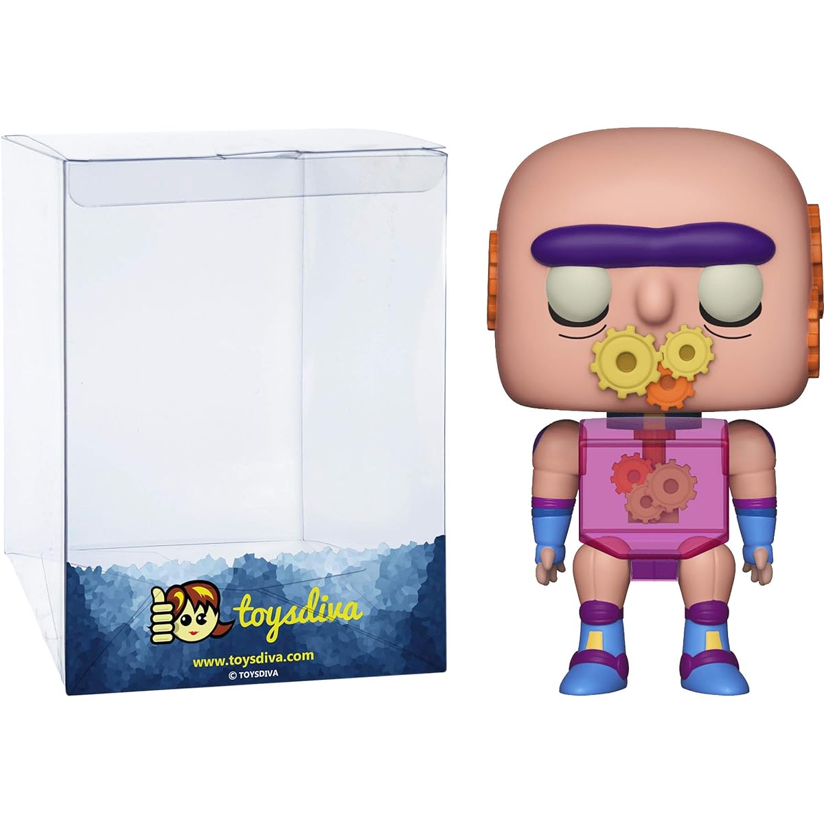 Gearhead (2018 Fall Con Exc): Fun ko P o p! Animation Vinyl Figure Bundle with 1 Compatible 'ToysDiva' Graphic Protector (438 - 34840 - B)