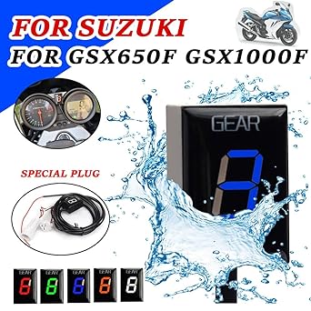 Digital Meter Display Motorcycle Accessories Gear Indicator Display Meter Speed Display Suzuki GSX650F GSX-650F GSX 650 F GSX-S 1000F GSXS 1000 F Indicator Meter Display