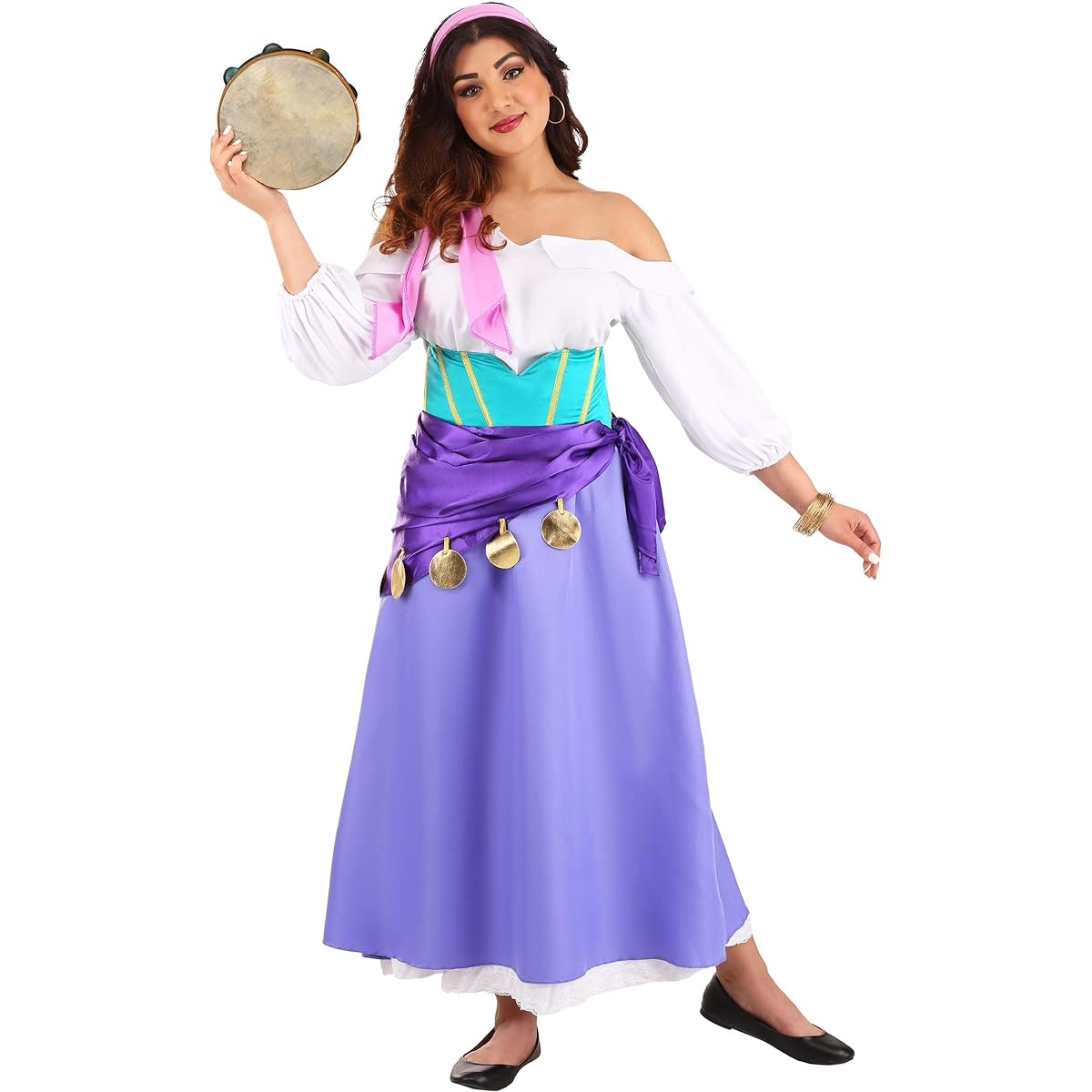 Disguise Notre Dame Esmeralda Hunchback Costume for Women
