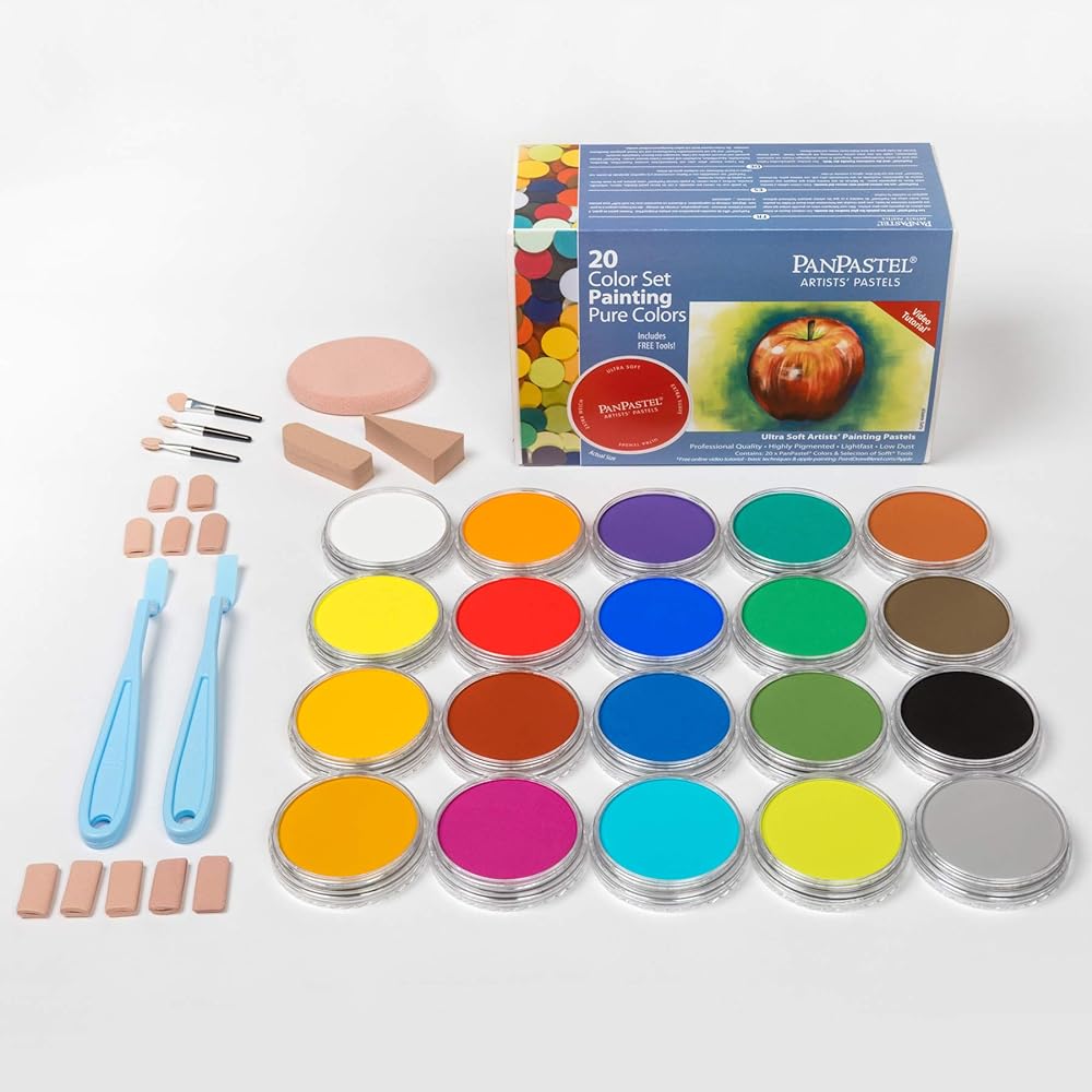 Panpastel 20 color set painting 30201