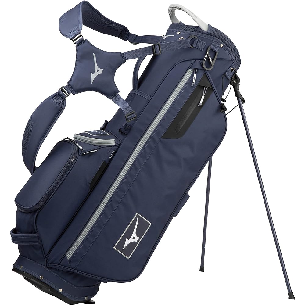 MIZUNO Golf Caddy Bag BR-D3 Stand 2021 Model Men's Lightweight Approx. 2.1kg 9.0 Type (73cm)/47 Inch Compatible/4 Divided 5LJC2130
