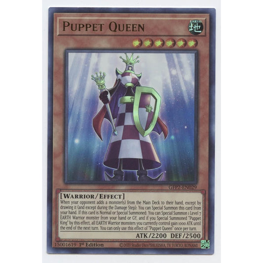 Puppet Queen - GFP2-EN029 - Ultra Rare - 1st Edition