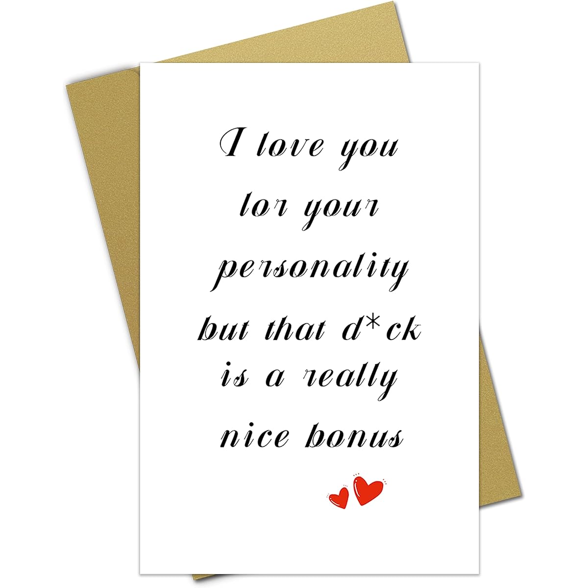 Fumnwoks Humorous Anniversary Cards for Gentlemen and Women, Funny Valentine's Day Cards for Boyfriend and Girlfriend, Wedding Anniversary Cards for Couples, Funny Birthday Cards Gifts