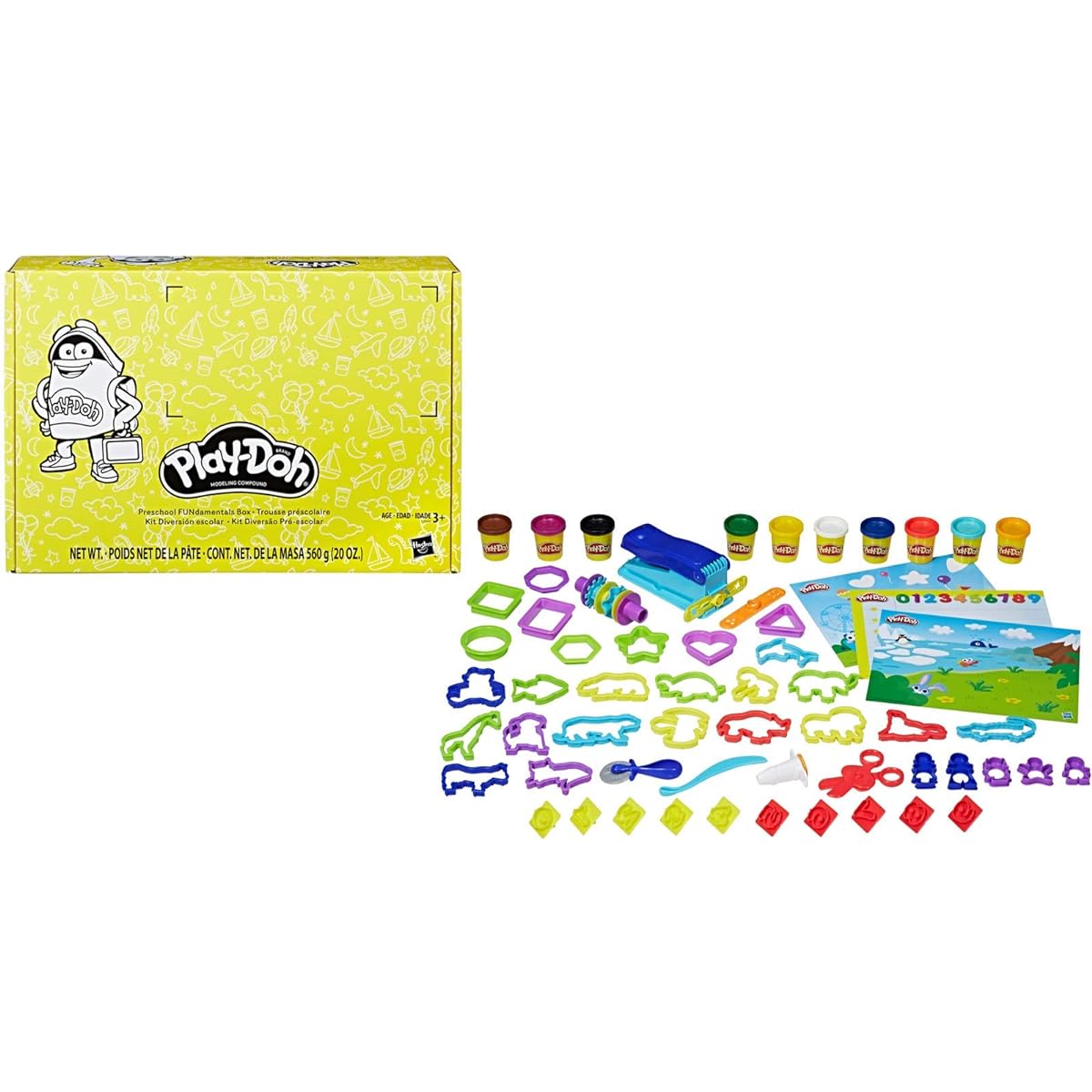 Play-Doh E2544F030 Preschool Fundamentals Box