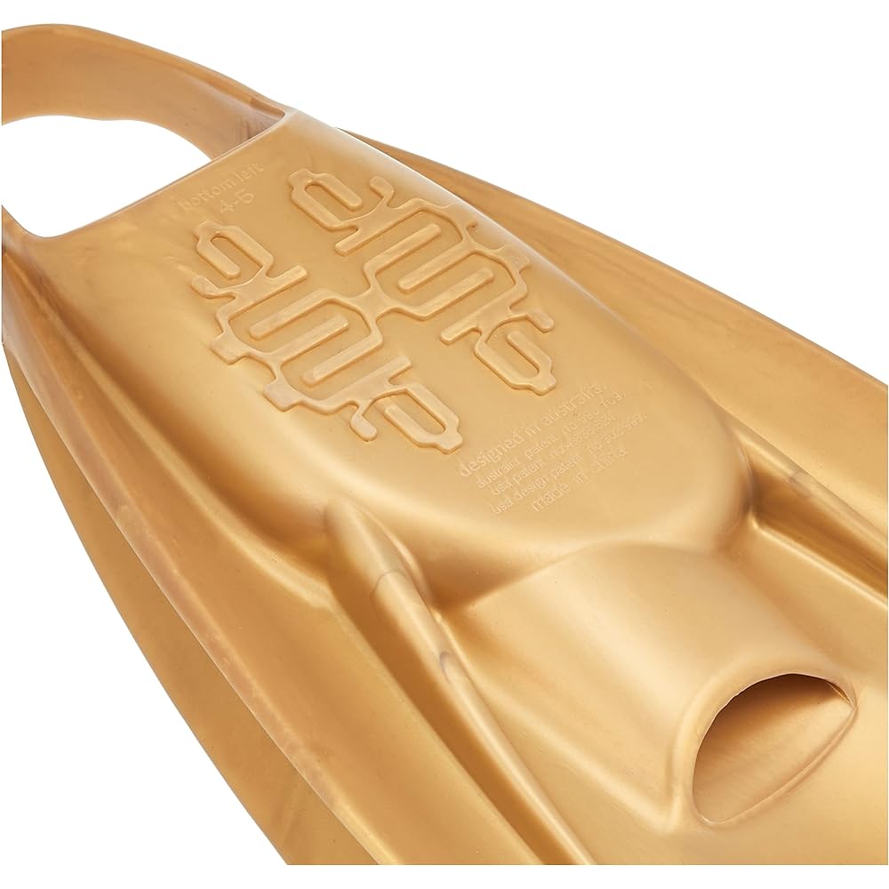 Soltec-swim Hydro Tech 2 Fin Swim Hard Type Gold L Size 201181