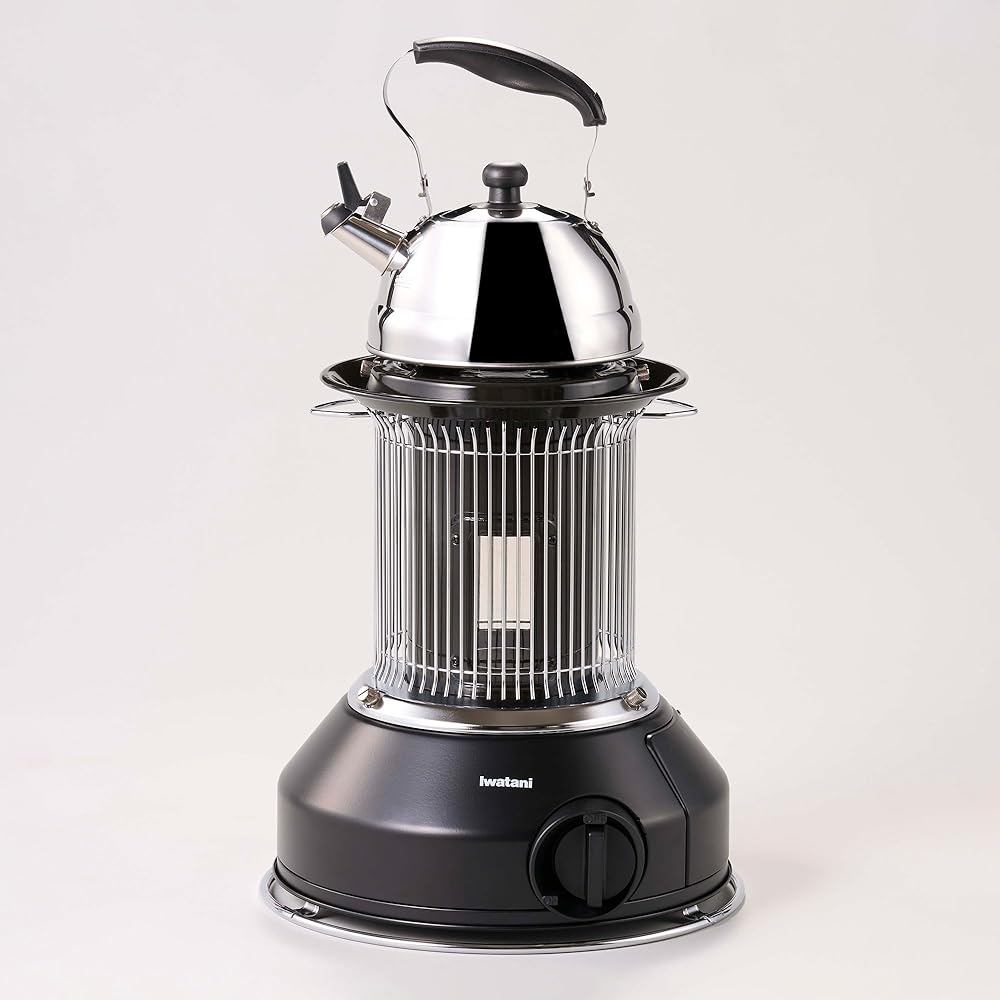 Iwatani Iwatani Cassette Gas Stove Warm Kettle Standable Outdoor Indoor/Outdoor Use Stylish Round CB-STV-MRD