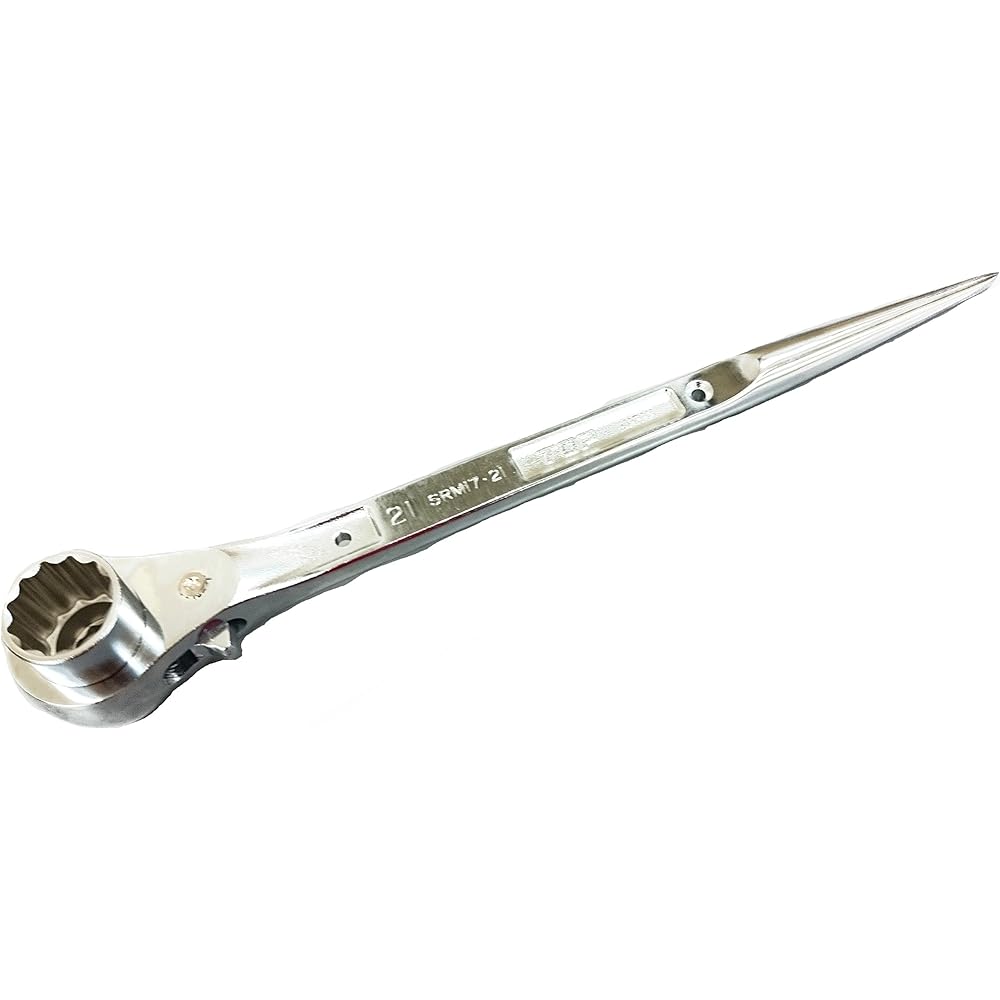 Esco 17x21mm/250mm ratchet wrench (stainless steel) EA602AJ-107