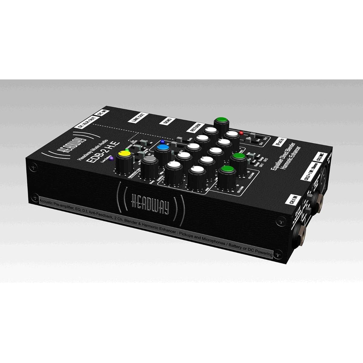 HEADWAY MUSIC AUDIO EDB-2 H.E 2ch preamplifier DI for acoustic instruments [Domestic regular product]