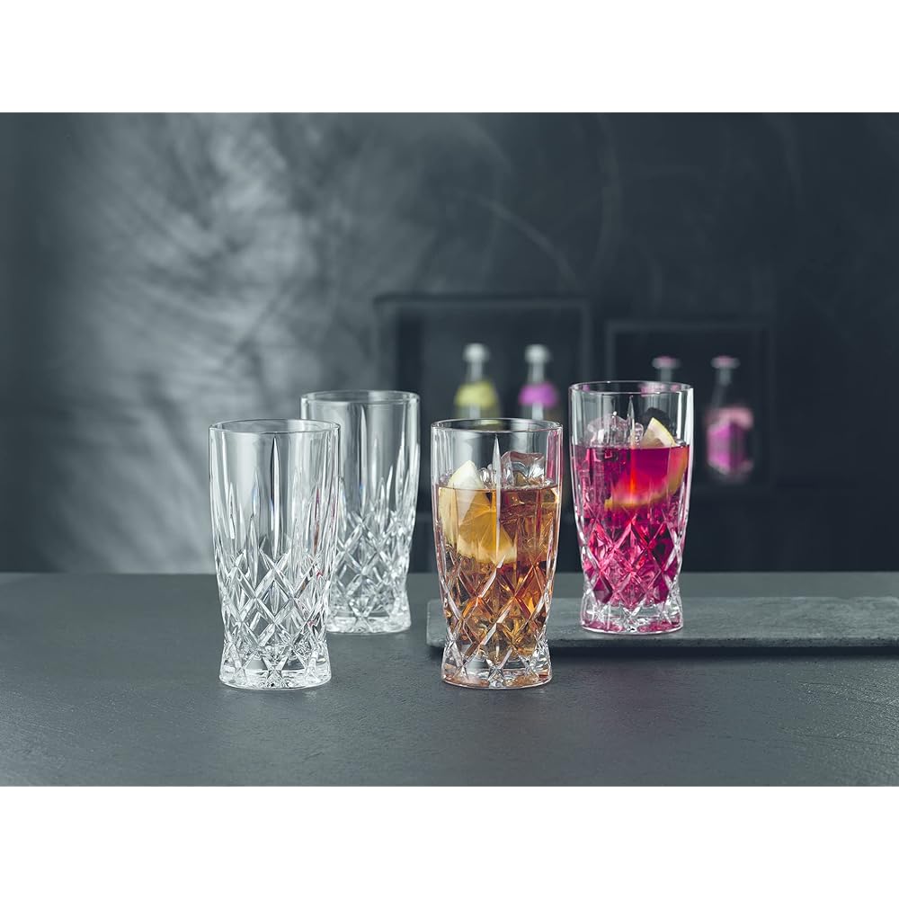 Nachtmann [Genuine Product] NACHTMANN Glass Set of 4 Noblesse Soft Drink/Beer Glass (4 pieces) 350ml 103747
