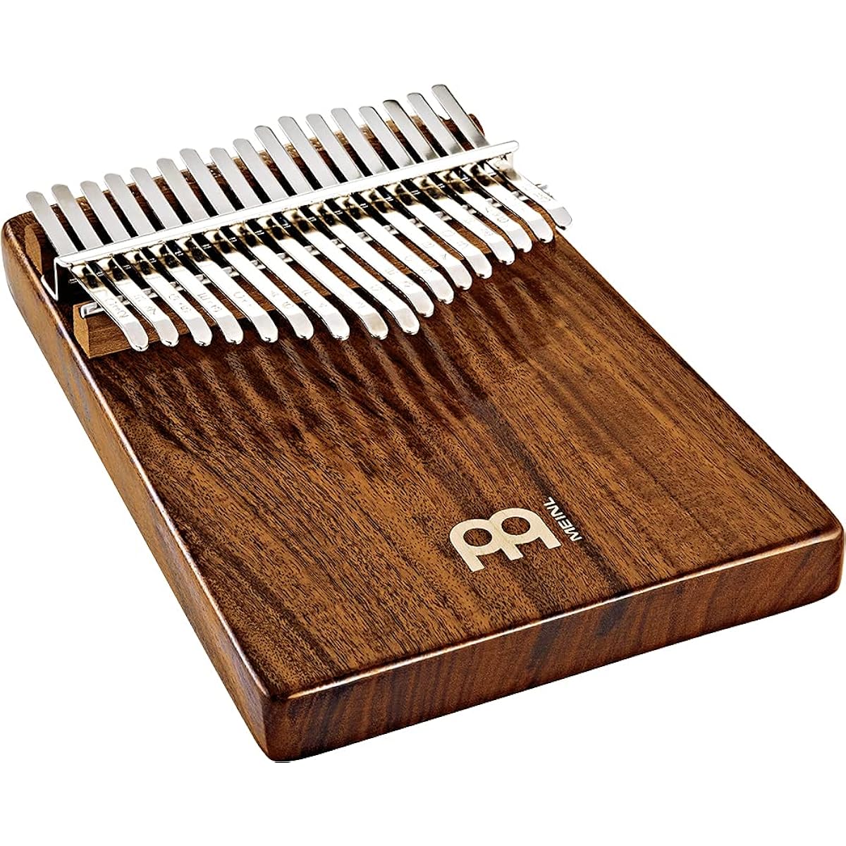 MEINL KL1703S Kalimba with sheet music and instruction book set, solid acacia, gloss finish, Meinl