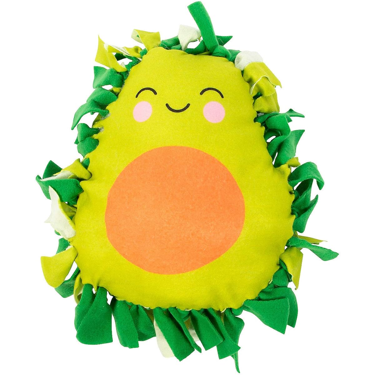 Avocado Fleece Knotted Pillow Craft Kit - 6 Pillows - Crafts for Kids