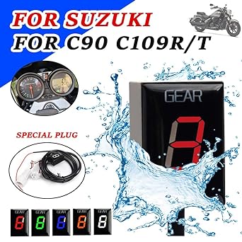 Digital Meter Display For Suzuki Boulevard C90 Boss C109R C109T C 109 R C109 T Motorcycle Accessories Gear Indicator Speed Gear Display Meter Indicator Meter Display