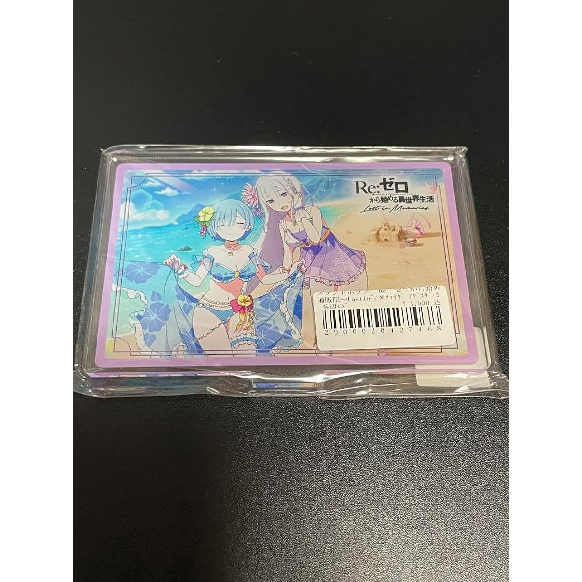 Re:Zero Karaoke Tetsujin Collaboration Acrylic Stand Emilia, Rem