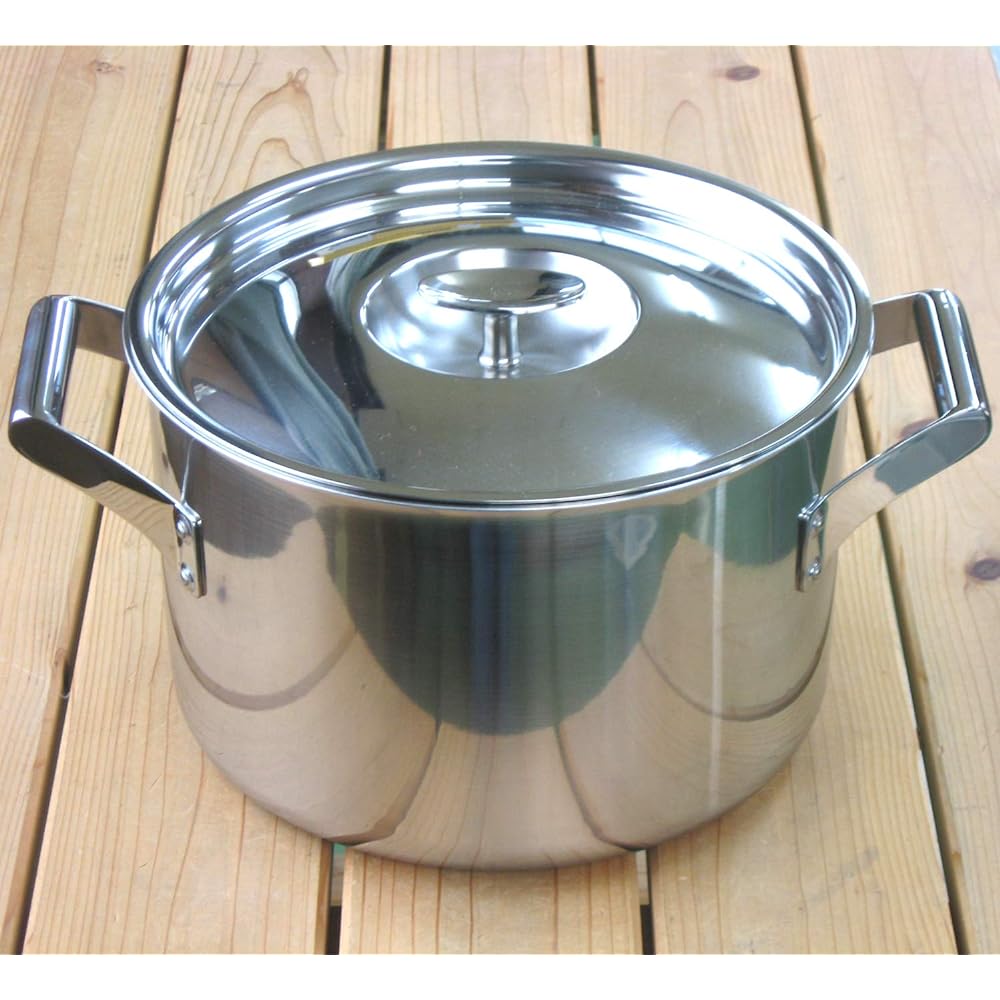 Nagao TOWA Two-handed pot 24cm Aluminum clad three-layer steel Compatible with IH Made in Japan