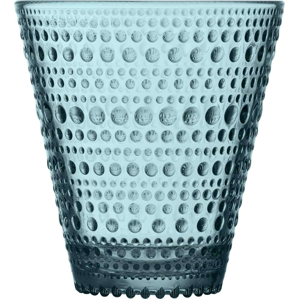 [Regular Imported Product] Iittala Kastehelmi Tumbler Pair Set (2 pieces) Sea Blue 1027323