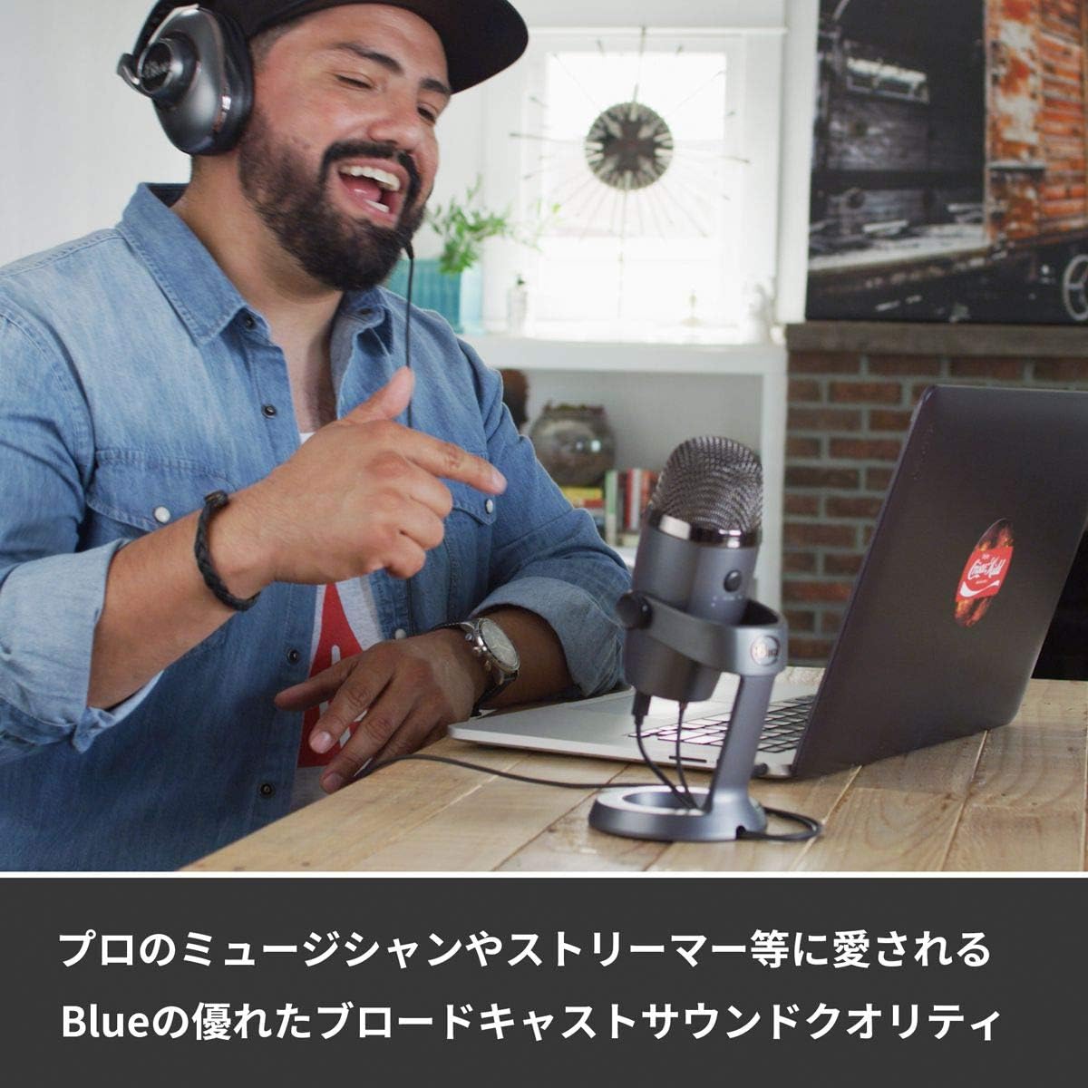 Logitech G Blue Yeti Nano BM300SG USB Gaming Microphone Condenser Microphone Mac PS5 PS4 PC Shadow Gray Gaming Live Distribution Microphone Streaming Domestic Genuine Product 2 Year Free Warranty